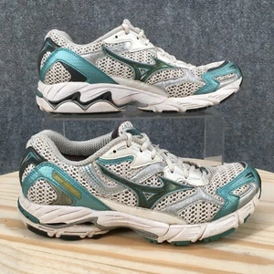 Mizuno Shoes Womens 8 Wave Inspire 4 Running Sneakers 410297-0046 White Mesh - Picture 1 of 16