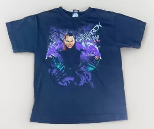 2009 WWE Jeff Hardy T-shirt Youth Size Large Double Sided Excellent Condition - Picture 1 of 17