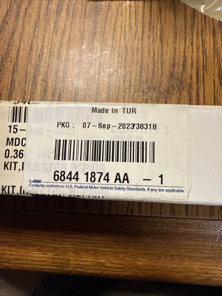 68441874AA 2004-2020 DODGE RAM 2500 3500 5.9 6.7 CONECTOR INYECTOR COMBUSTIBLE CUMMINS Foto 1 de 4