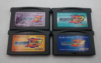 Mega Man Zero lot Japanese Rockman GameBoy Advance GBA Tested AUTHENTIC - Image 1 of 4