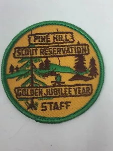 Toppa personale vintage anni '60 Pine Hill Scout prenotazione anno giubilare d'oro BSA - Foto 1 di 4