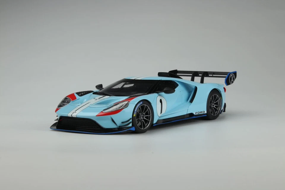 FORD GT MKII #1 Blu Chiaro 2021 GT SPIRIT GT867 1:18 RESINA USA - Immagine 1 di 4