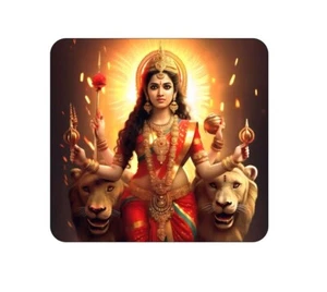 Hindu Goddess Durga 100% waterproof vinyl decal sticker - many sizes available - Picture 1 of 1