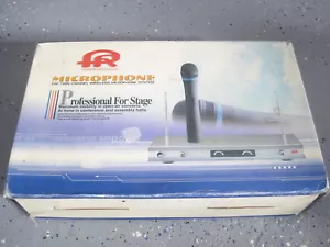 Power Pro Audio PPA-2300B VHF Twin Channel Wireless Microphone Mic System - Bild 1 von 2