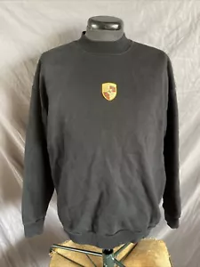 Kar × Porsche Design L'Art De L'Automobile 968 L'Art Hood Logo Crewneck Black XL - Picture 1 of 12