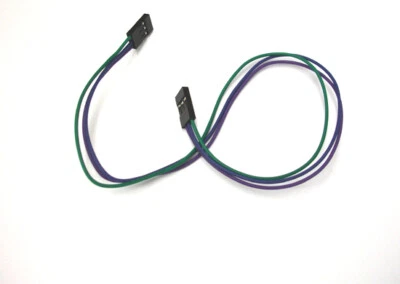 3Pin 2.54mm Dupont Jumper double female housing 30cm wire Arduino Breadboad 5pcs - Image 1 of 4