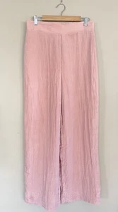 EUC House Of Harlow 1960 Elastic Waistband Pants Size L Pink - Picture 1 of 7