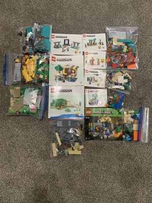 Lego Minecraft Set Lot All %100￼ Complete￼ - Image 1 of 4