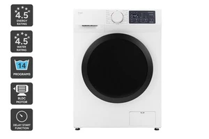 Kogan 8kg Front Load BLDC Inverter Washing Machine (White), Washing Machines, - Picture 1 of 9