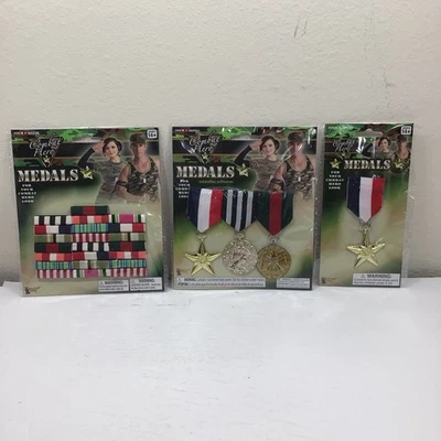 Totalmente Nueva Medalla Militar (Estrella) Sargento Decoración Jefe de Servicio custome Halloween Foto 1 de 4