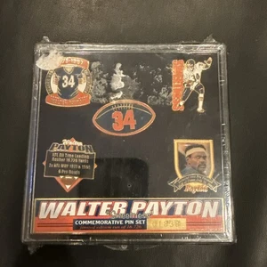 Set spille Walter Payton Chicago Bears SWEETNESS pin edizione limitata nuove sigillate - Foto 1 di 9