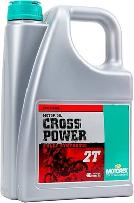 MOTOREX Cross Power 2T 4L   100% Synthétique - Photo 1/2