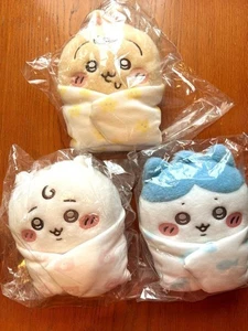 Chiikawa Store Chiikawa Baby Chiikawa Okurumi Plüschpuppe 3er Set - Bild 1 von 2