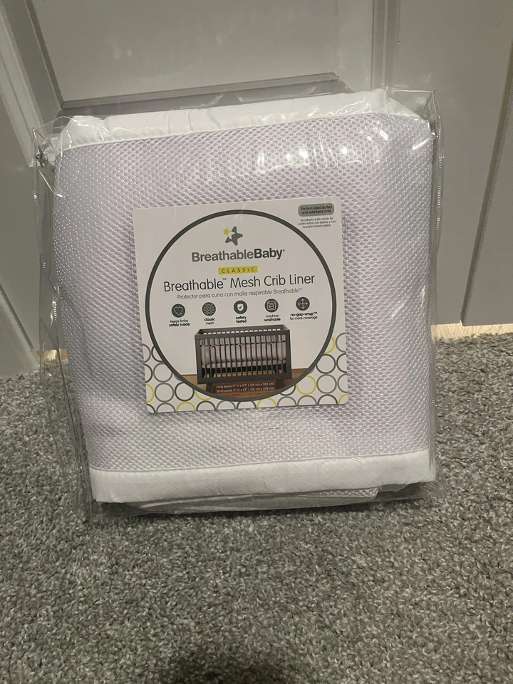BreathableBaby Mesh Crib Liner - Image 1 of 1