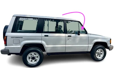 Se adapta a: 1986-1991 Isuzu Trooper 4 puertas lado pasajero ventana de ventilación delantera derecha vidrio Foto 1 de 4