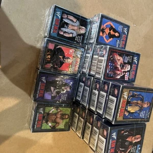 NEW 2001 WWF RAW DEAL CCG FACTORY SEALED STARTER DECKS - Read Description - Picture 1 of 2
