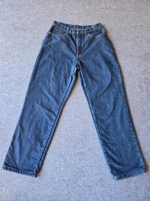 L.L. Bean Jeans Women's Double L Flannel Lined Relaxed Fit High Rise Size 10 - Image 1 of 4