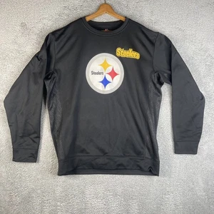 Pittsburgh Steelers Herren Langarm Pullover NFL Team T-Shirt Majestic Large - Bild 1 von 4