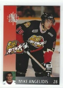 2003-04 Owen Sound Attack (OHL) Mike Angelidis