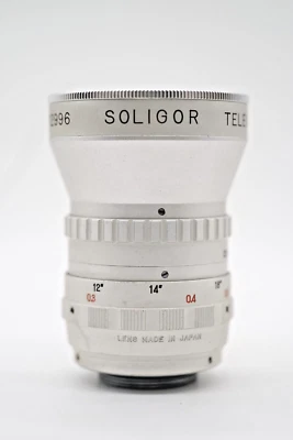 SOLIGOR 12.5mm f1. 4 Television Lens C Mount  #12996 - Image 1 of 4