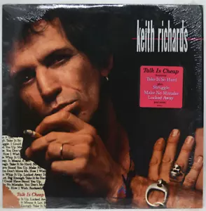 KEITH RICHARDS ~ Reden ist billig ~ Orig. 1988 VINYL LP in Schrumpfverpackung mit Hype Stkr - Bild 1 von 8