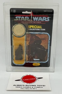 Figura trasera Jawa 1985 sin usar, en caja, de colección Star Wars POTF 92 NUEVA - Imagen 1 de 4