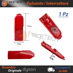 Interruttore Clip Latch Pulsante a Llinguetta Con Molla Per Dyson V7 V8 V10 1pz - Foto 1 di 3