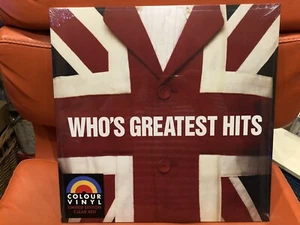 BRAND NEW LIMITED EDITION THE WHO WHO'S GREATEST HITS CLEAR RED VINYL SEALED - Picture 1 of 3