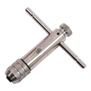 Ratchet Tap Wrench Large - M5 to M12 - Forward Reverse Lock T Bar Handle - Picture 1 of 3