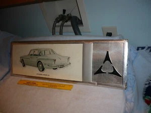 1962 3D RARE original dodge dealer foil over cardboard  lancer 770 adv.  sign - Picture 1 of 3