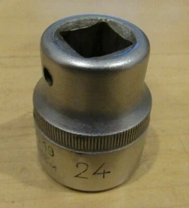 Dowidat D19 Germany 24MM 12-Point Metric Socket - 1/2" inch Drive - Picture 1 of 3