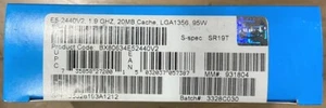 Intel BX80634E52440V2 SR19T Xeon Processor E5-2440 v2 20M Cache, 1.90 GHz NEW - Picture 1 of 1