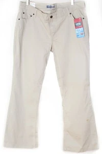 Signature by Levi Straus Low Rise Beige Women's Jeans Size 18 - Picture 1 of 10
