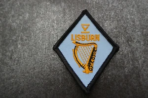 Lisburn Woven Cloth Patch Badge (L16S) - Picture 1 of 2