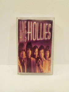 THE HOLLIES Live Hits Cassette Tape album - 1976 Polydor. (1998 Sony) RARE COVER - Picture 1 of 11