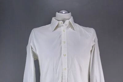 Tommy Hilfiger Camicia da Ufficio Maniche Lunghe S Bianco Colletto Kent Stretch - Immagine 1 di 4