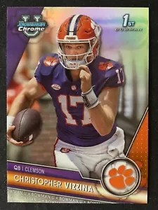 2023 Bowman Cromo Università Christopher Vizzina Rifrattore Clemson - Foto 1 di 1