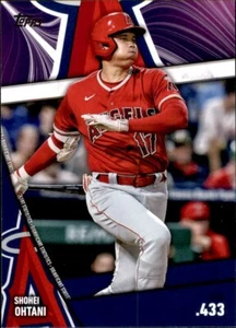 2024 Topps Significant Statistics Blue Shohei Ohtani Los Angeles Angels #SS-7 - Imagen 1 de 2