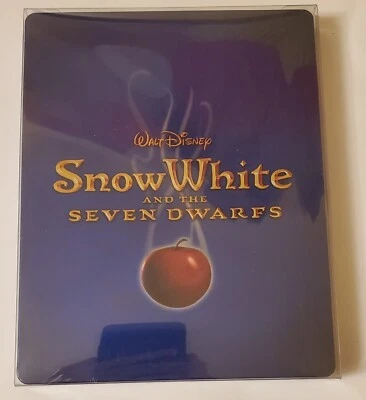 Snow White And The Seven Dwarfs 1937 Blu-ray & DVD Steelbook Region B *READ* - Image 1 of 4