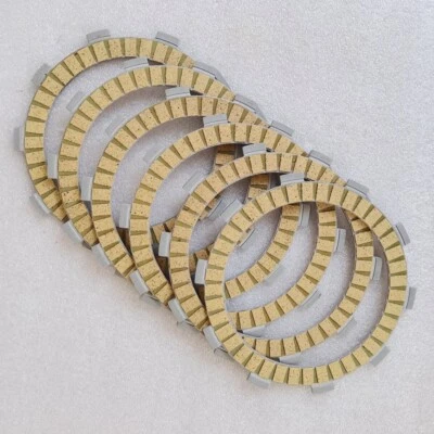 Clutch Friction Plates Disc Kit For Yamaha MX125 1976 XT225 2001-2007 YZ125 1981 Foto 1 de 2