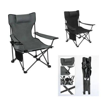 Campingstuhl Klappstuhl Faltbar Outdoor Anglerstuhl mit Tragetasche Outdoorstuhl - Bild 1 von 4