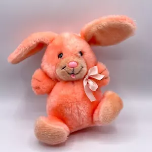 Peluche Graphics International Pink Bunny Rabbit Vintage 1984 peluche 8 pulgadas - Imagen 1 de 8