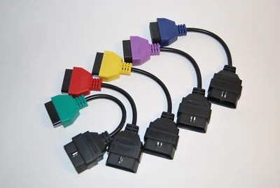 A1+ A2+ A3+ A4+ A5 Adapter SET OBD2 für Multiecuscan für Fiat Alfa Romeo - Bild 1 von 4