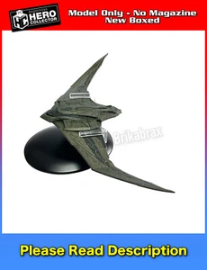 Eaglemoss Star Trek Picard Starship Collection Romulan Vessel [Bomber Warbird] - Picture 1 of 10