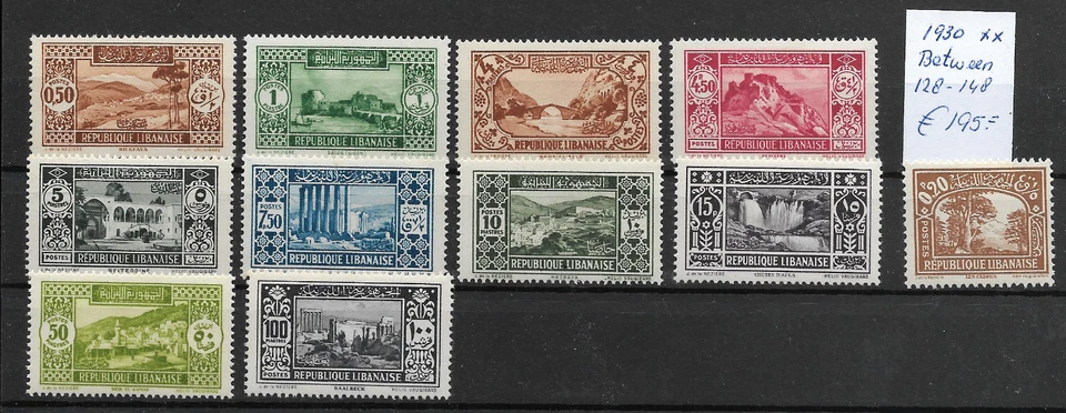 FRENCH COLONIES @ Lebanon @ 1930 Good MNH @ Fr.859 - Image 1 of 1