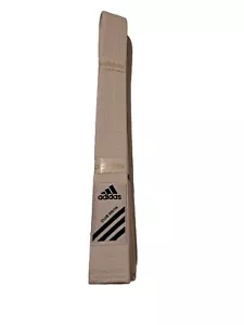 Adidas Marcial Arts Belt Size 6(320)cm Color White Belt Brand New - Picture 1 of 4