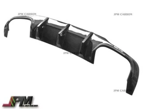 12-14 M-Benz W204 C250 C300 C350 C63 2Dr/4Dr Big Fins Carbon Fiber Rear Diffuser - Picture 1 of 2
