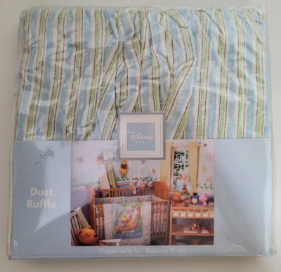 Nuevo en Paquete Disney Baby Lazy Days Dust Ruffle Winnie the Pooh Foto 1 de 4
