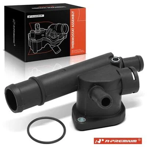 A-Premium Engine Coolant Thermostat Housing Water Outlet for Audi A4 05-08 VW - Picture 1 of 9