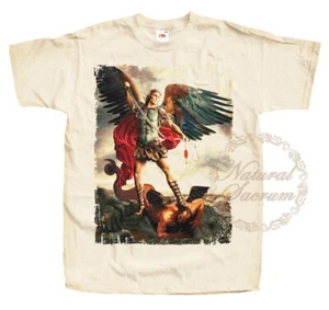 T-Shirt katholisch natürlich Saint Michael Archangel V14 Vintage Größen S - 5XL - Bild 1 von 5